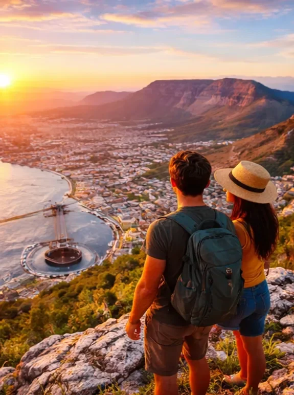 Cape Town city tour with Table Mountain and coastal views