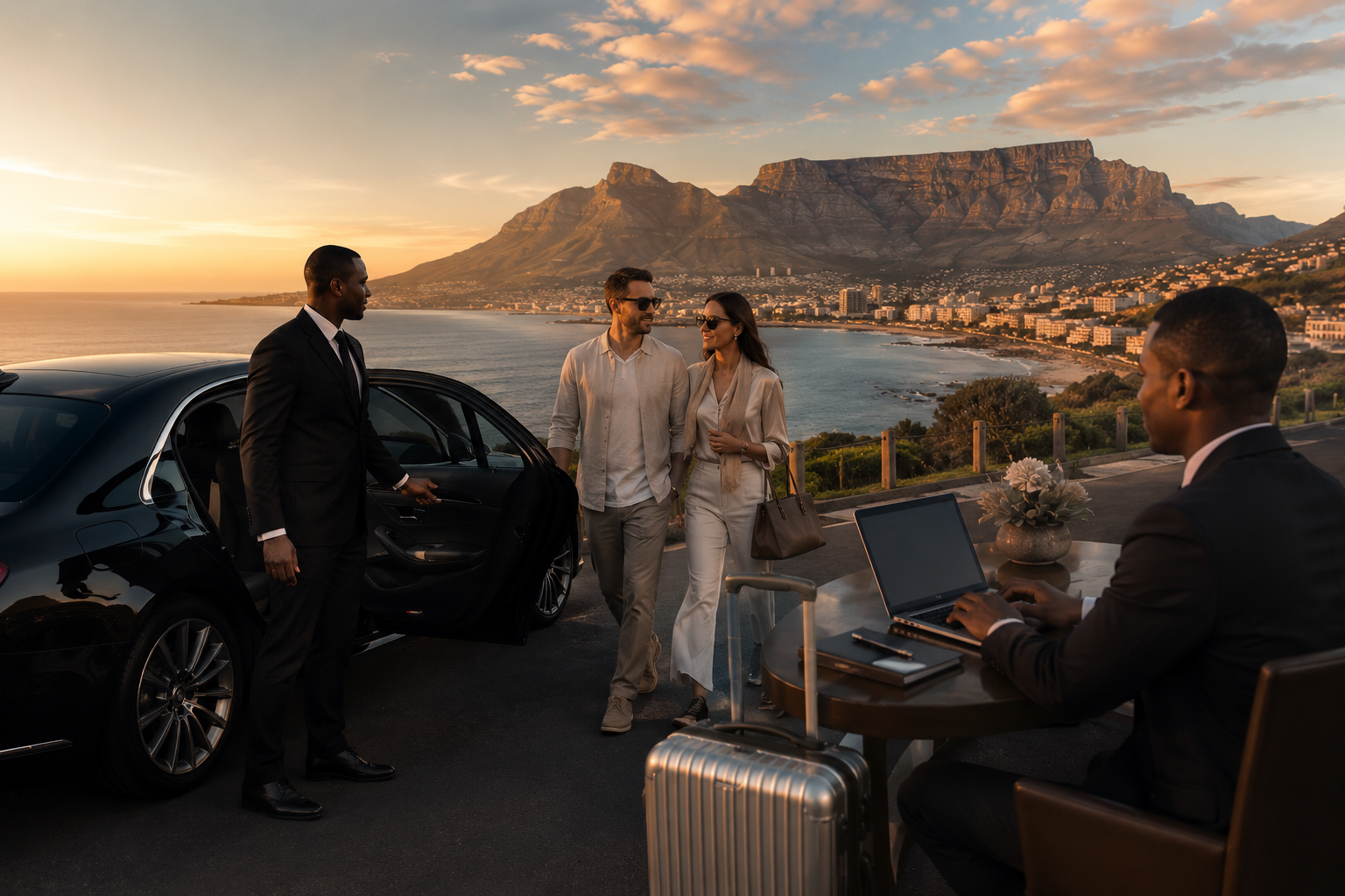 Quote-based booking system for luxury Cape Town tours with private chauffeur service and personalised travel planning