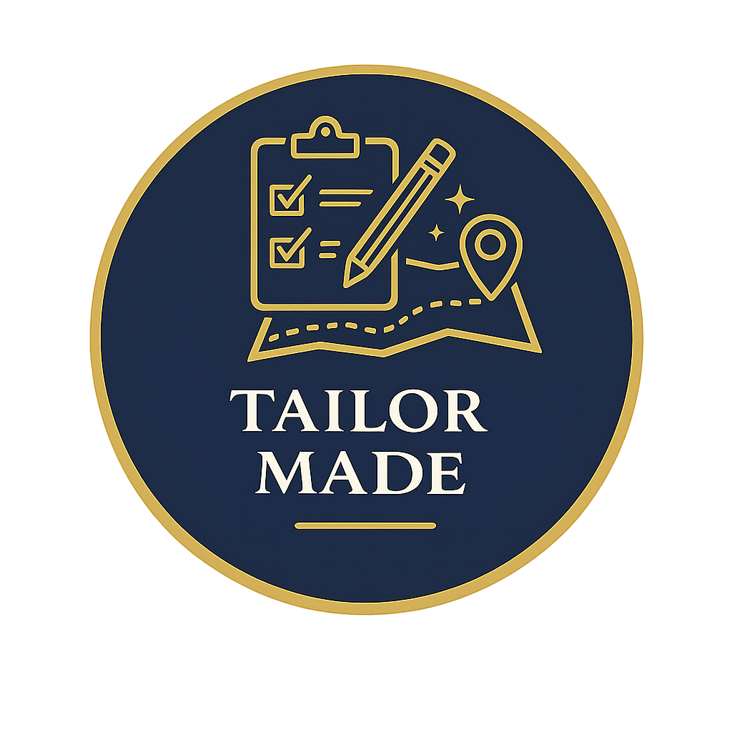 Tailor made tours icon representing custom private travel experiences in Cape Town South Africa